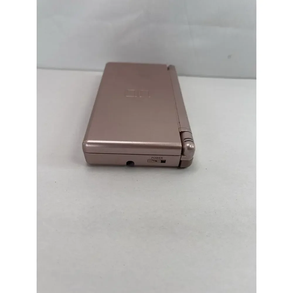 Nintendo DS Lite Pink Rose Gold Handheld Console Tested